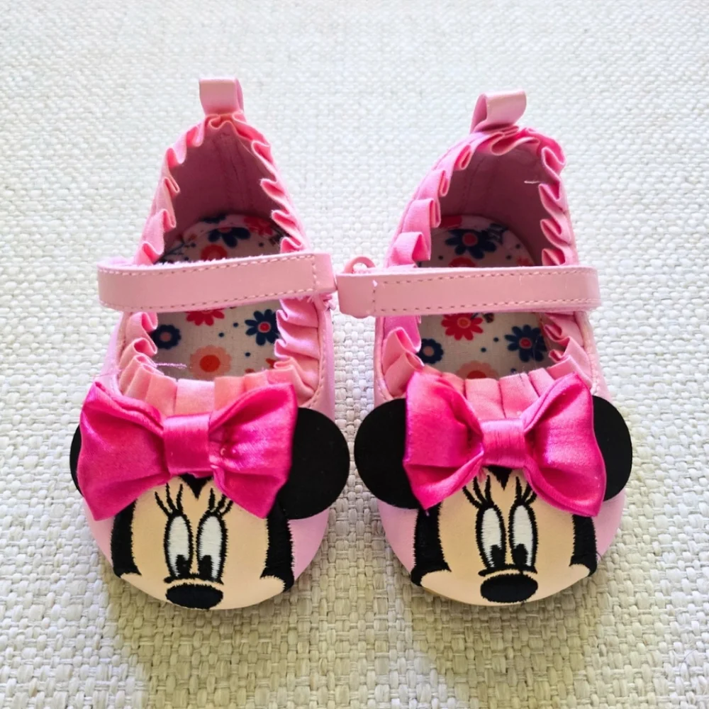 Minnie Mouse Disney Toddler Baby Shoes US 6-12 Month